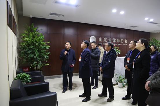 組織學員赴山東省律師協會進行現場教學